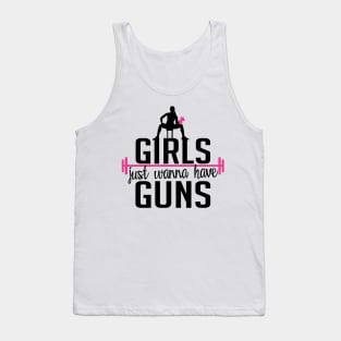 Girls just wanna have guns Tank Top